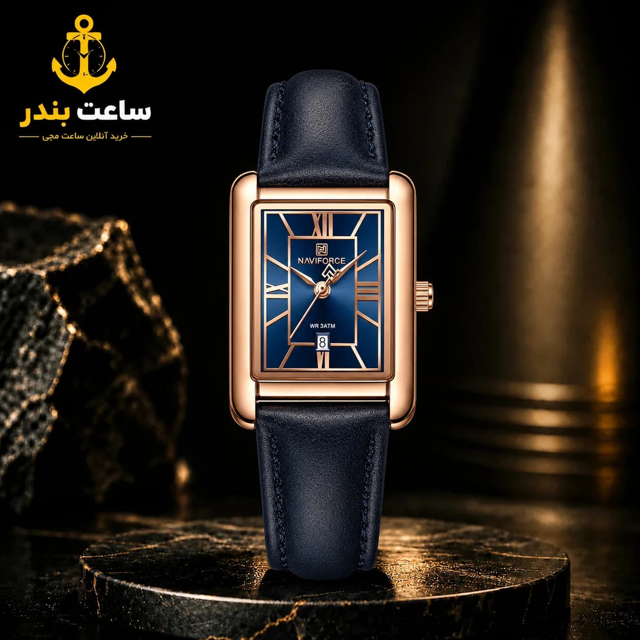 ساعت مچی زنانه نیوی فورس NAVIFORCE NF5074 RGBE اورجینال