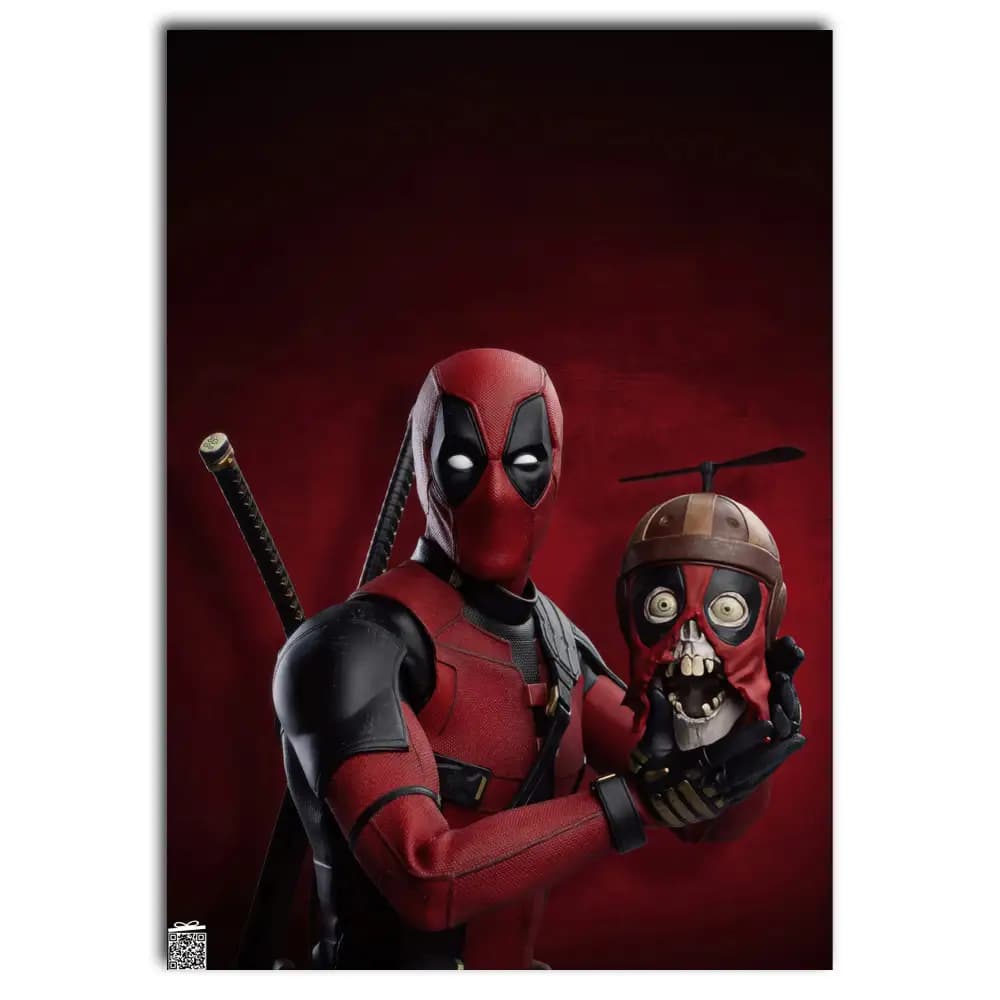 متال پوستر فیلم Deadpool Wolverine کد M013