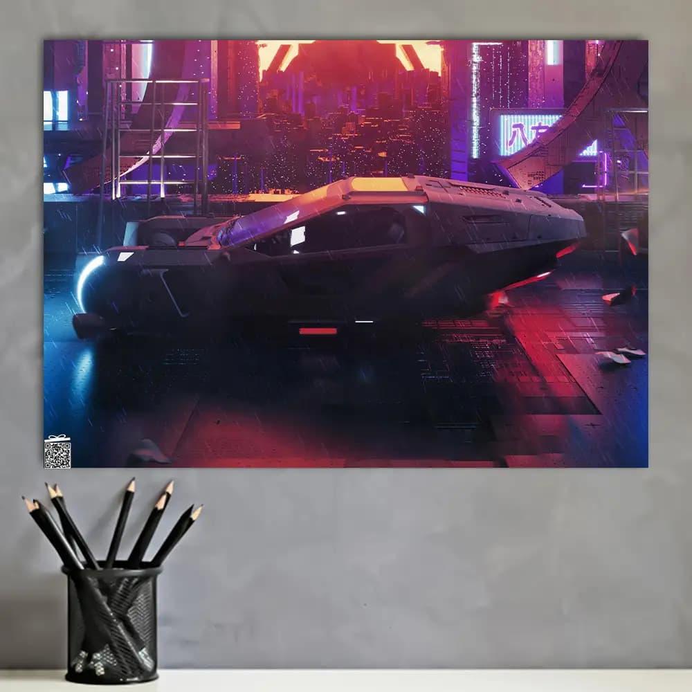 متال پوستر فیلم Blade Runner کد M005 — تصویر ۴