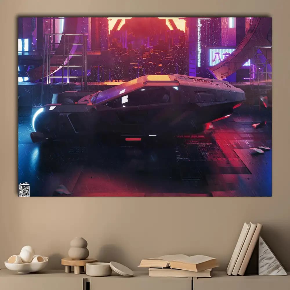 متال پوستر فیلم Blade Runner کد M005 — تصویر ۳