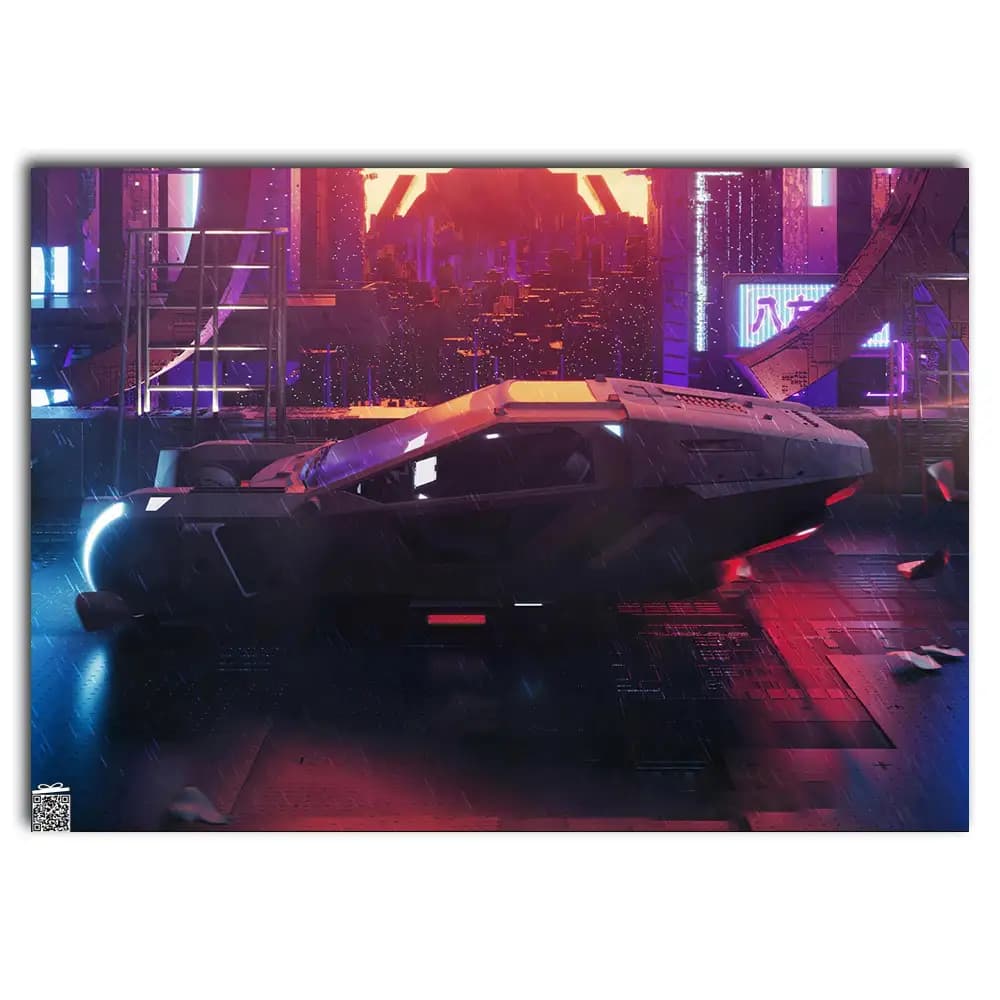 متال پوستر فیلم Blade Runner کد M005 — تصویر ۲