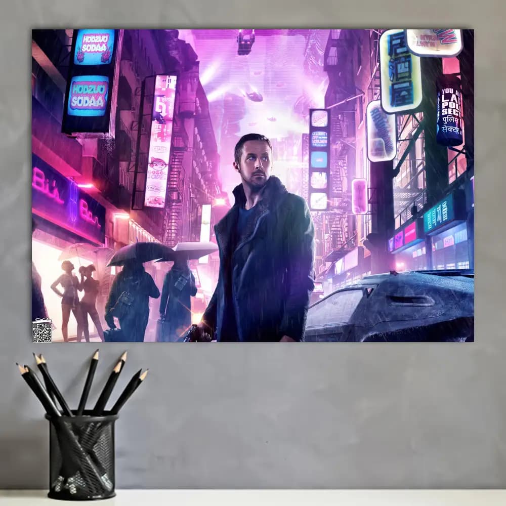 متال پوستر فیلم Blade Runner کد M004 — تصویر ۴