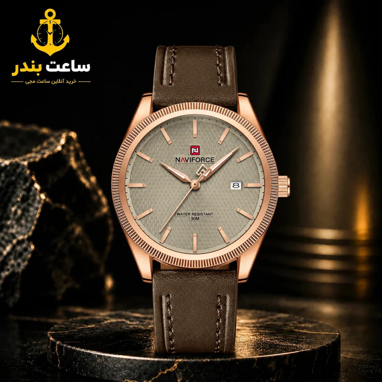 ساعت مچی مردانه نیویفورس NAVIFORCE NF9276L RGCGYDBN اورجینال — تصویر ۲