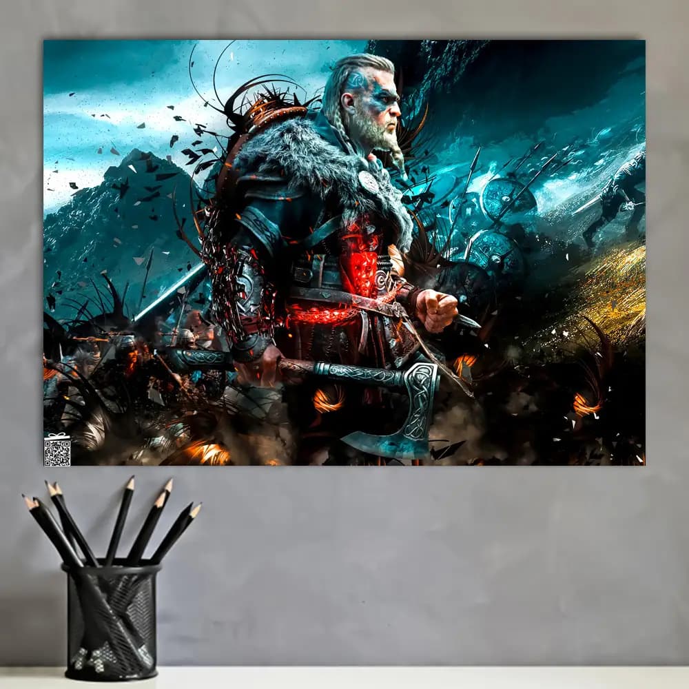 متال پوستر بازی Assassins Creed کد G017 — تصویر ۴