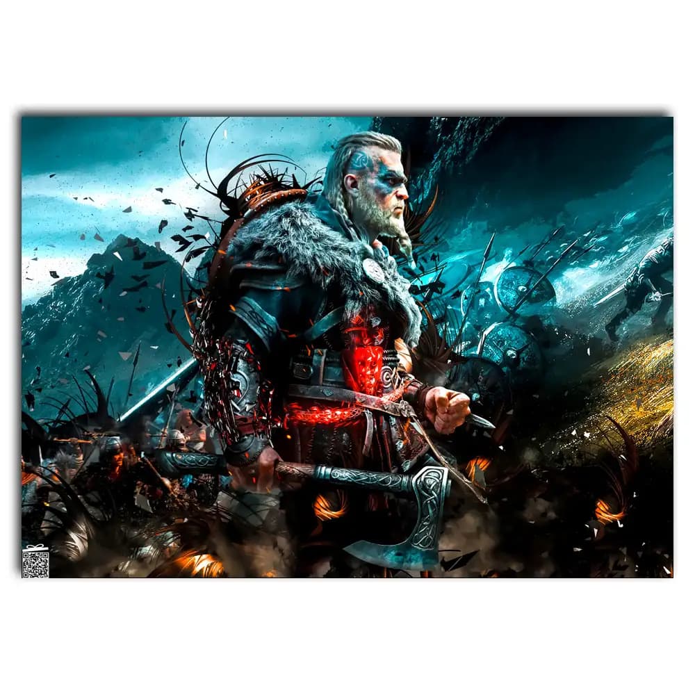 متال پوستر بازی Assassins Creed کد G017 — تصویر ۲