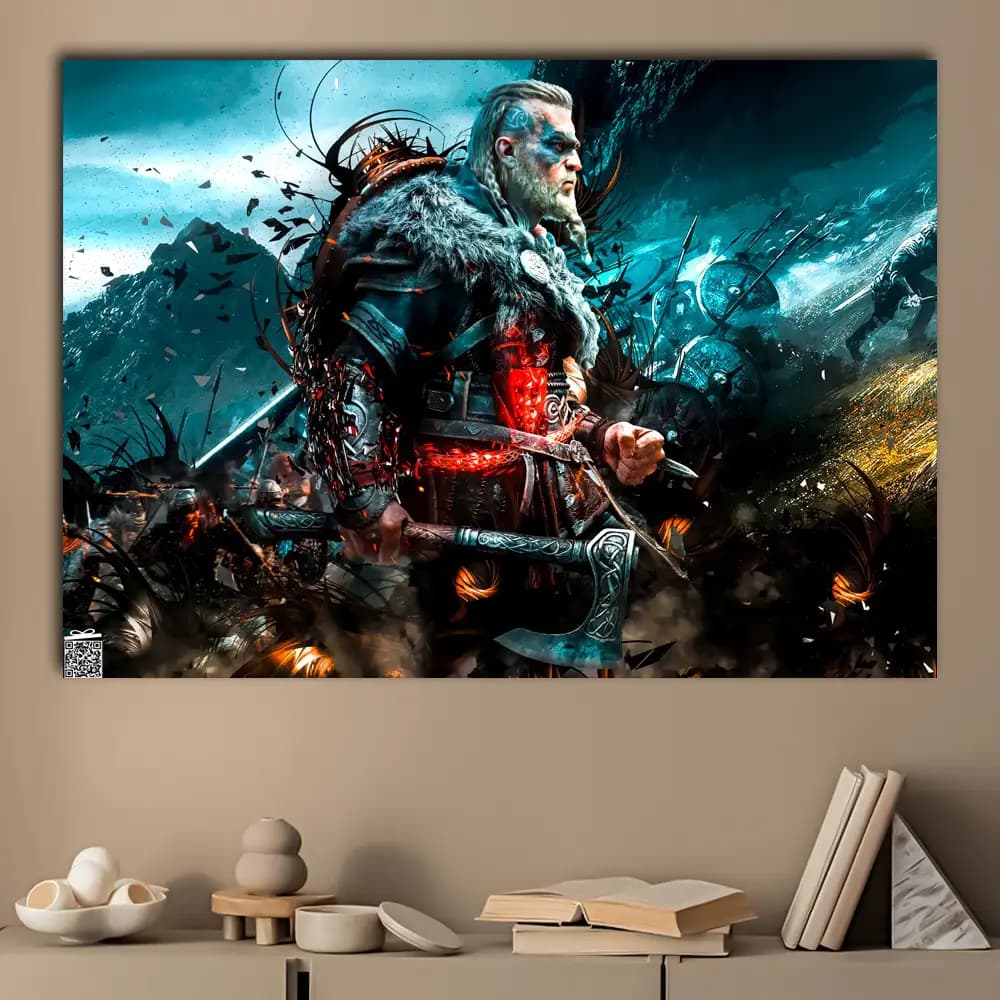 متال پوستر بازی Assassins Creed کد G017 — تصویر ۳
