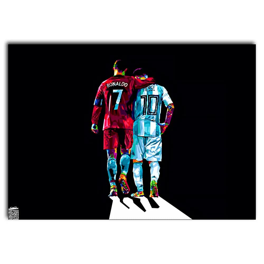 متال پوستر فوتبال CR7 کد F008 — تصویر ۲