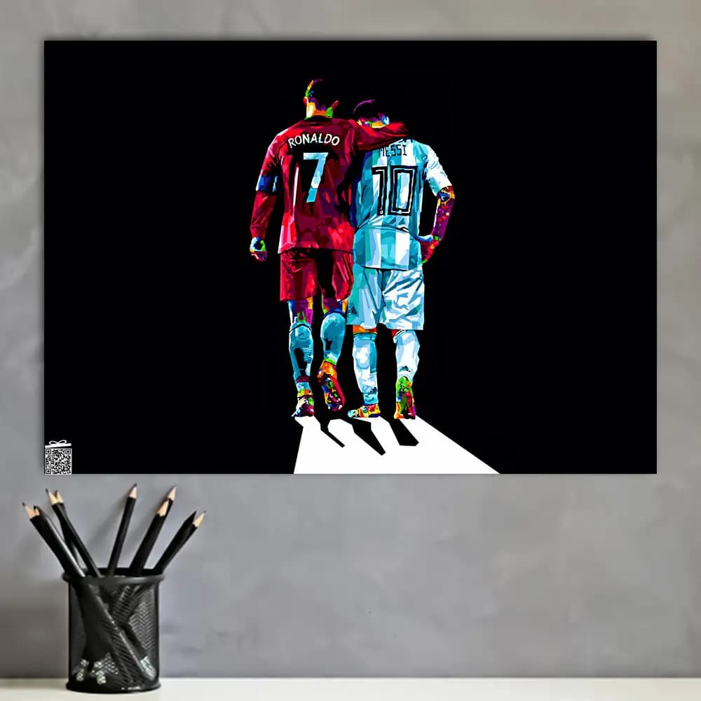متال پوستر فوتبال CR7 کد F008 — تصویر ۴