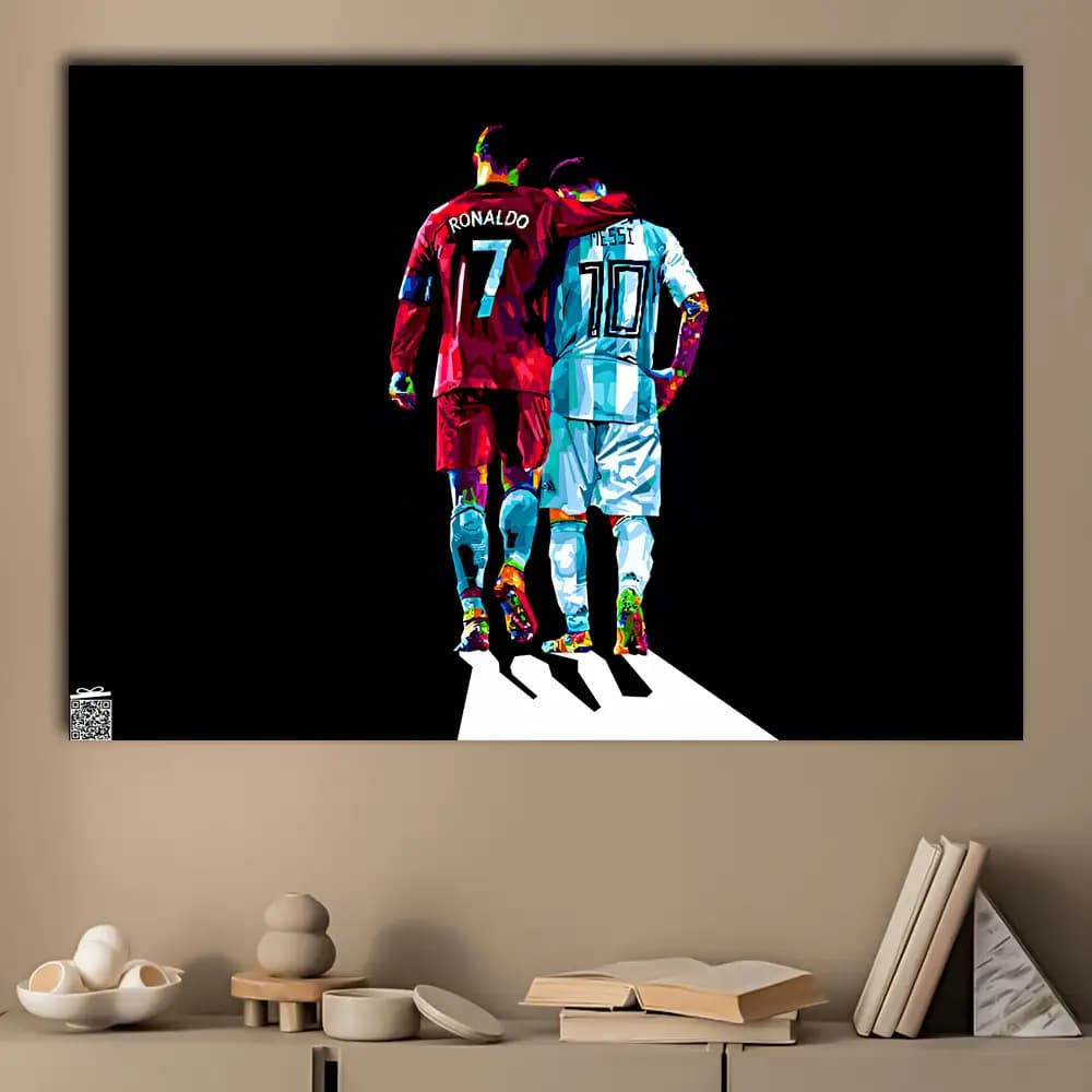 متال پوستر فوتبال CR7 کد F008 — تصویر ۳