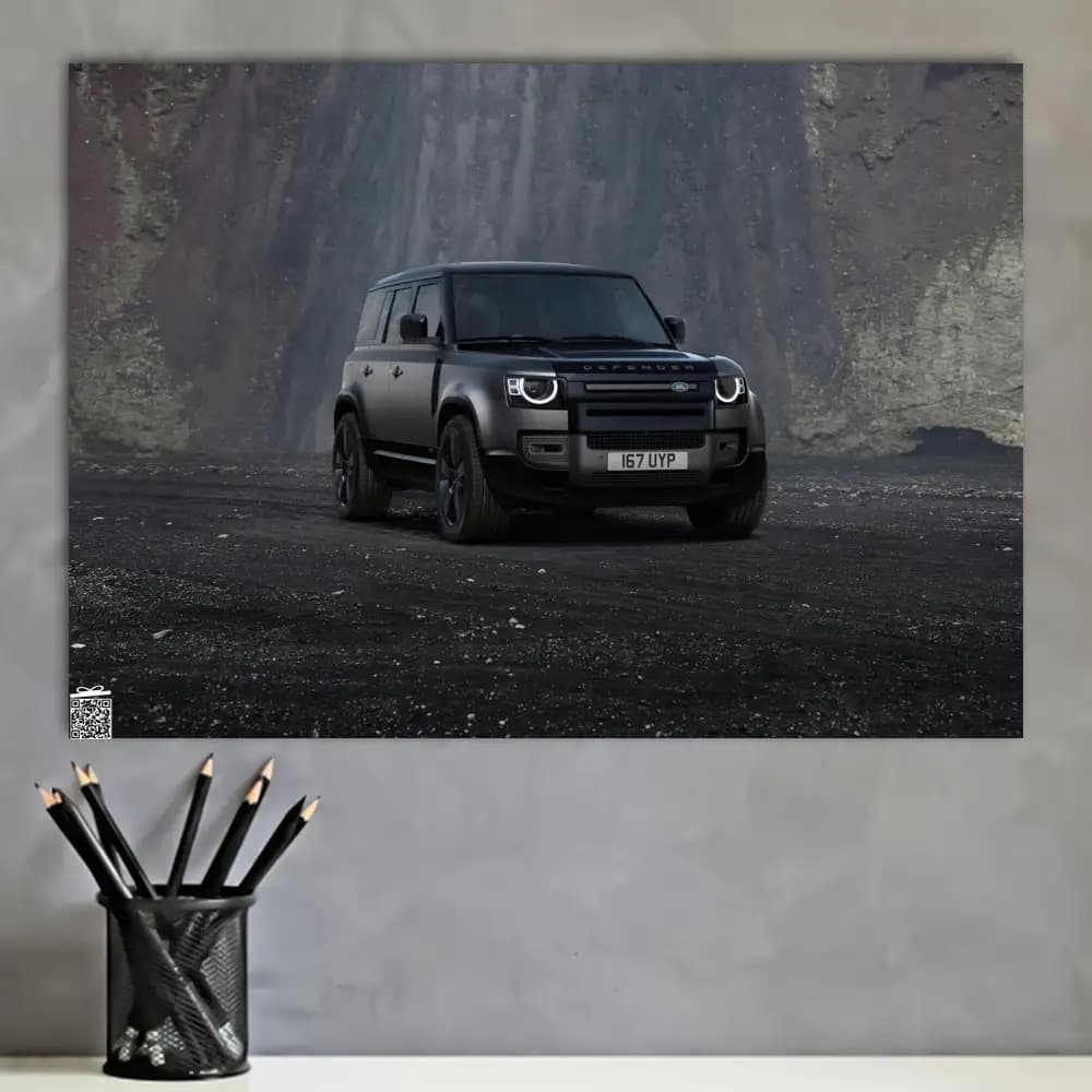متال پوستر ماشین Land Rover کد C030 — تصویر ۴