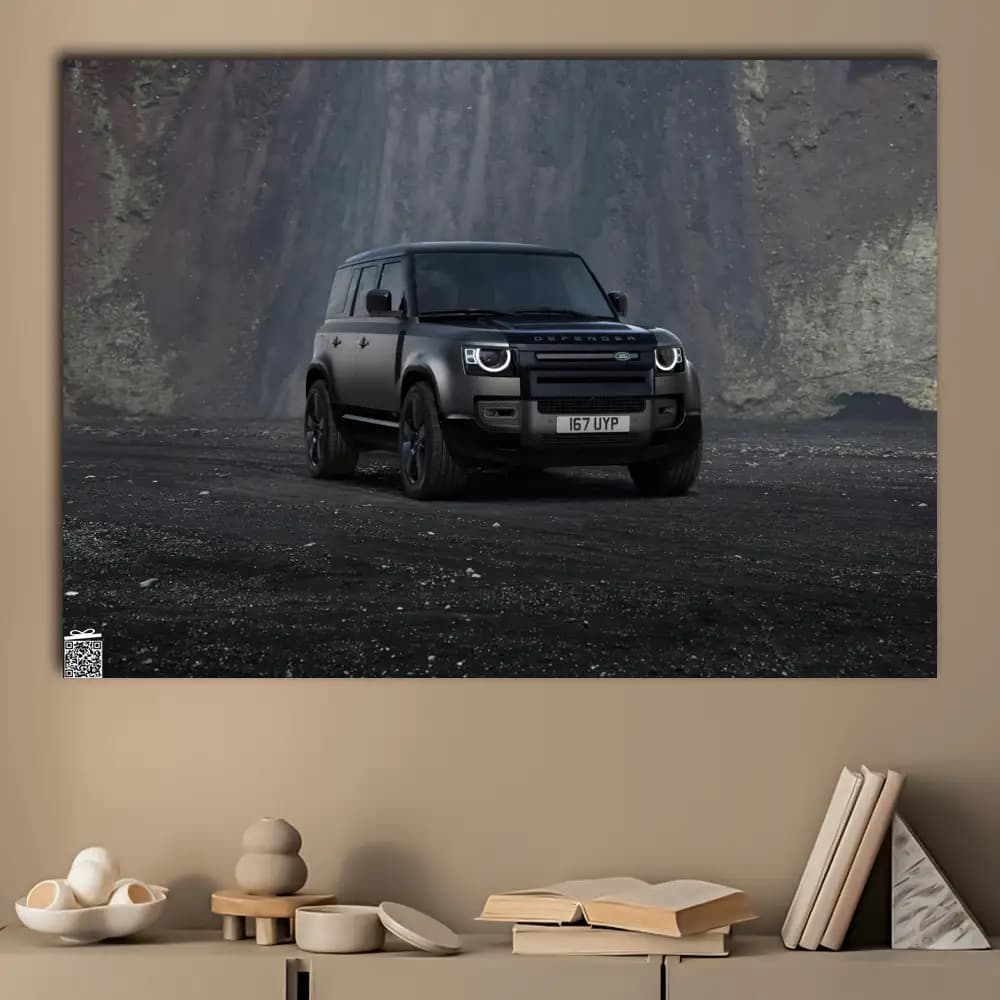 متال پوستر ماشین Land Rover کد C030 — تصویر ۳
