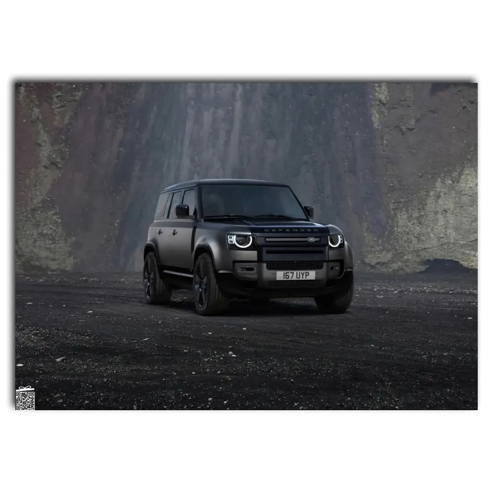 متال پوستر ماشین Land Rover کد C030 — تصویر ۲