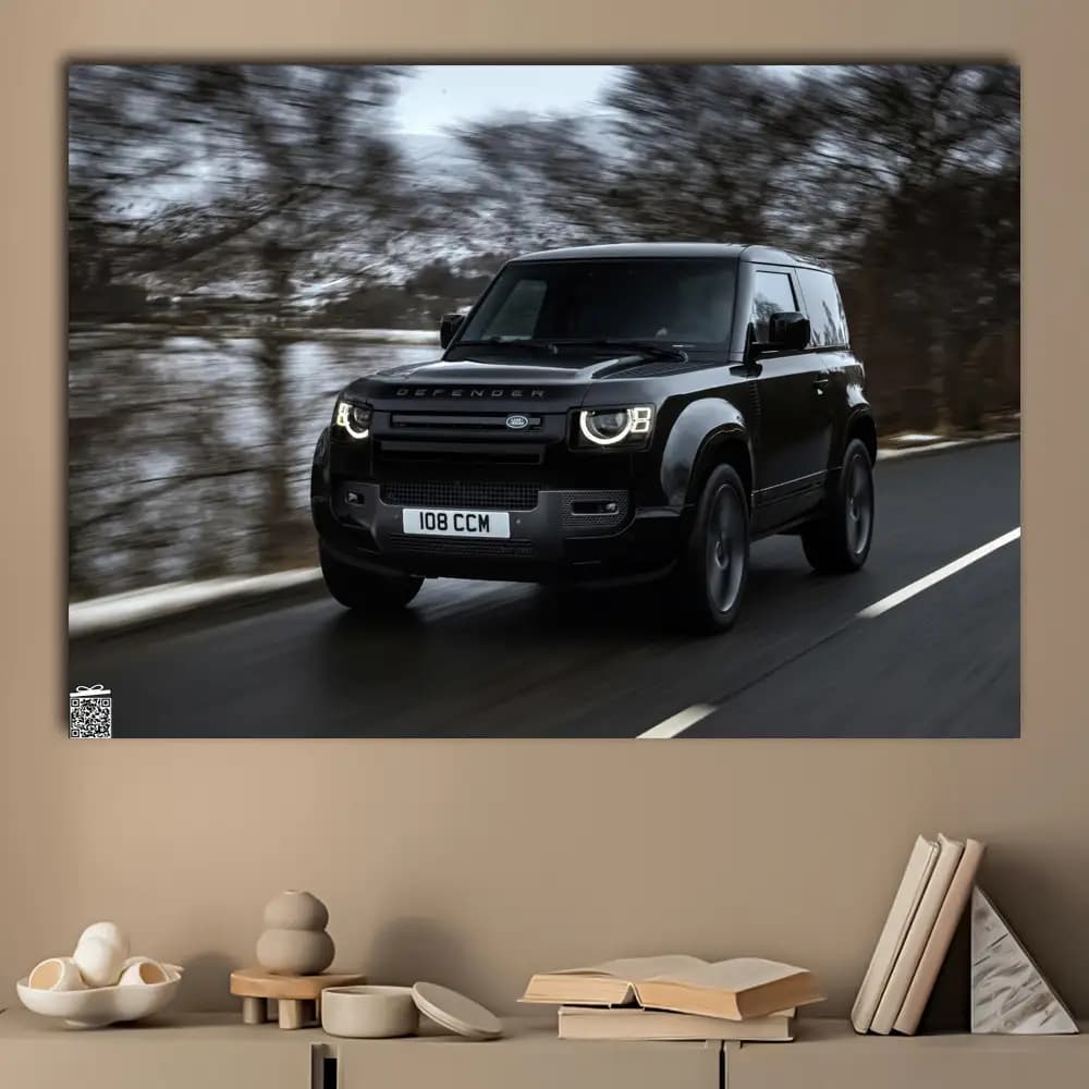متال پوستر ماشین Land Rover کد C029 — تصویر ۳