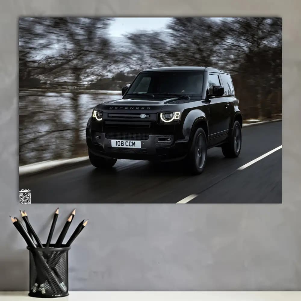 متال پوستر ماشین Land Rover کد C029 — تصویر ۴