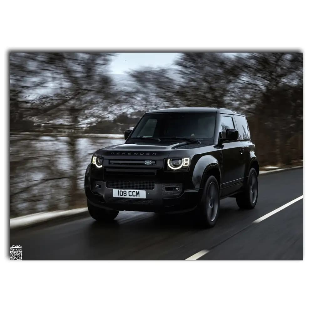متال پوستر ماشین Land Rover کد C029 — تصویر ۲