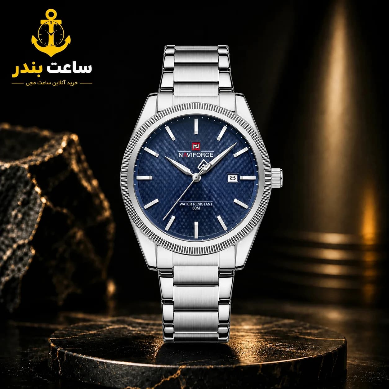 ساعت مردانه نیویفورس NAVIFORCE NF9276S SBE اورجینال — تصویر ۲