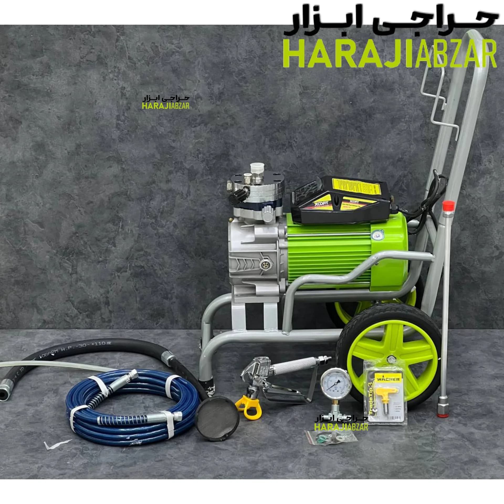 ایرلس دیافراگمی ایکسکورت 220 بار مدل XQP01-T3 — تصویر ۳
