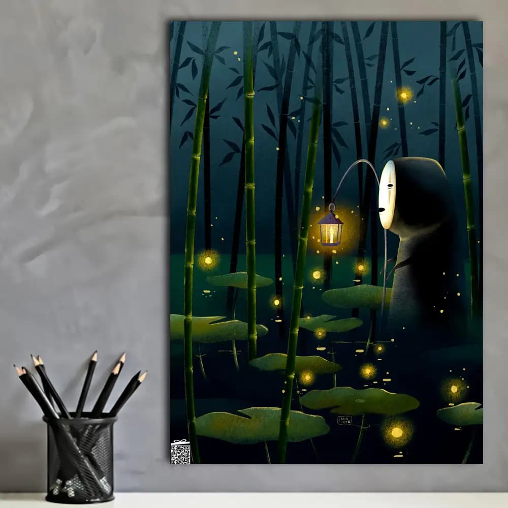 متال پوستر انیمه Spirited Away کد A169 — تصویر ۳