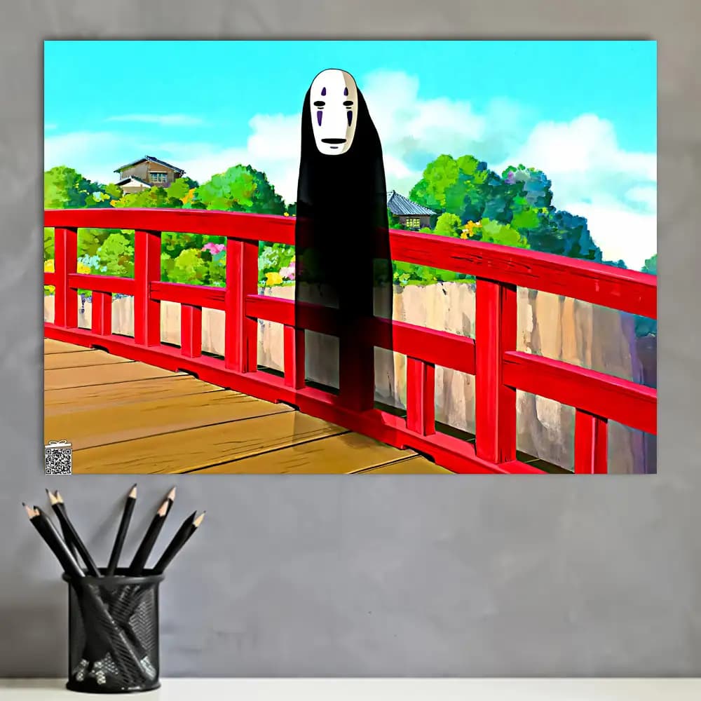 متال پوستر انیمه Spirited Away کد A164 — تصویر ۴