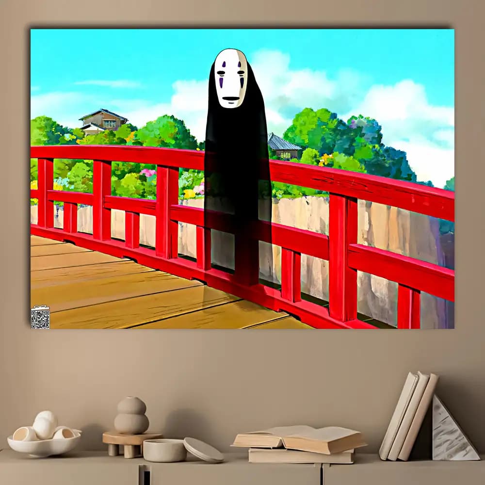 متال پوستر انیمه Spirited Away کد A164 — تصویر ۳