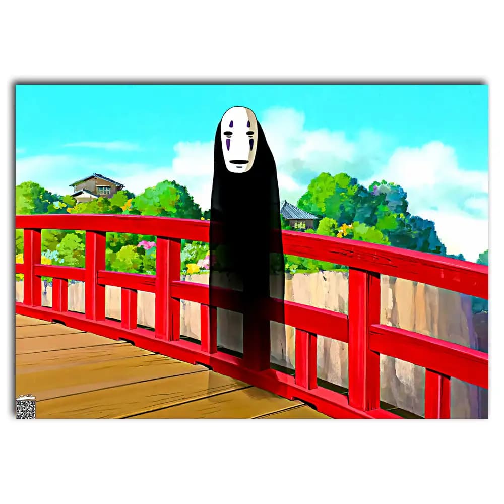 متال پوستر انیمه Spirited Away کد A164 — تصویر ۲