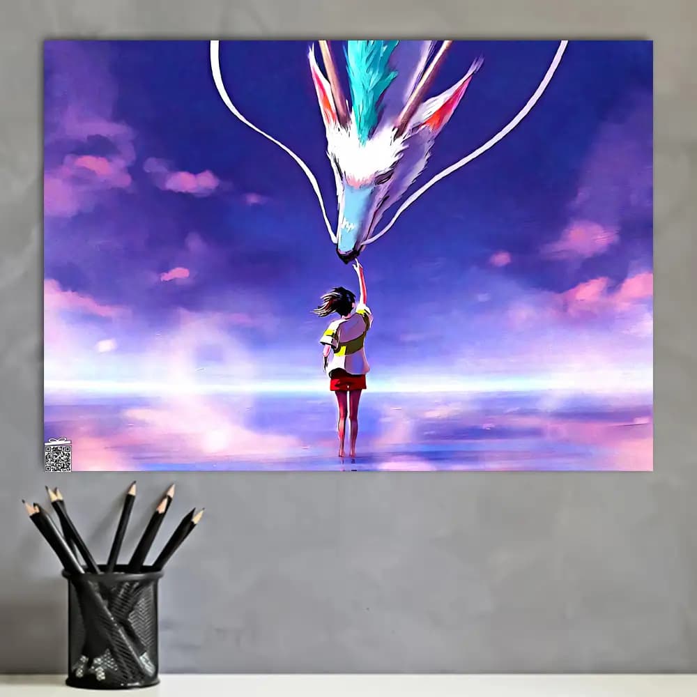 متال پوستر انیمه Spirited Away کد A163 — تصویر ۴