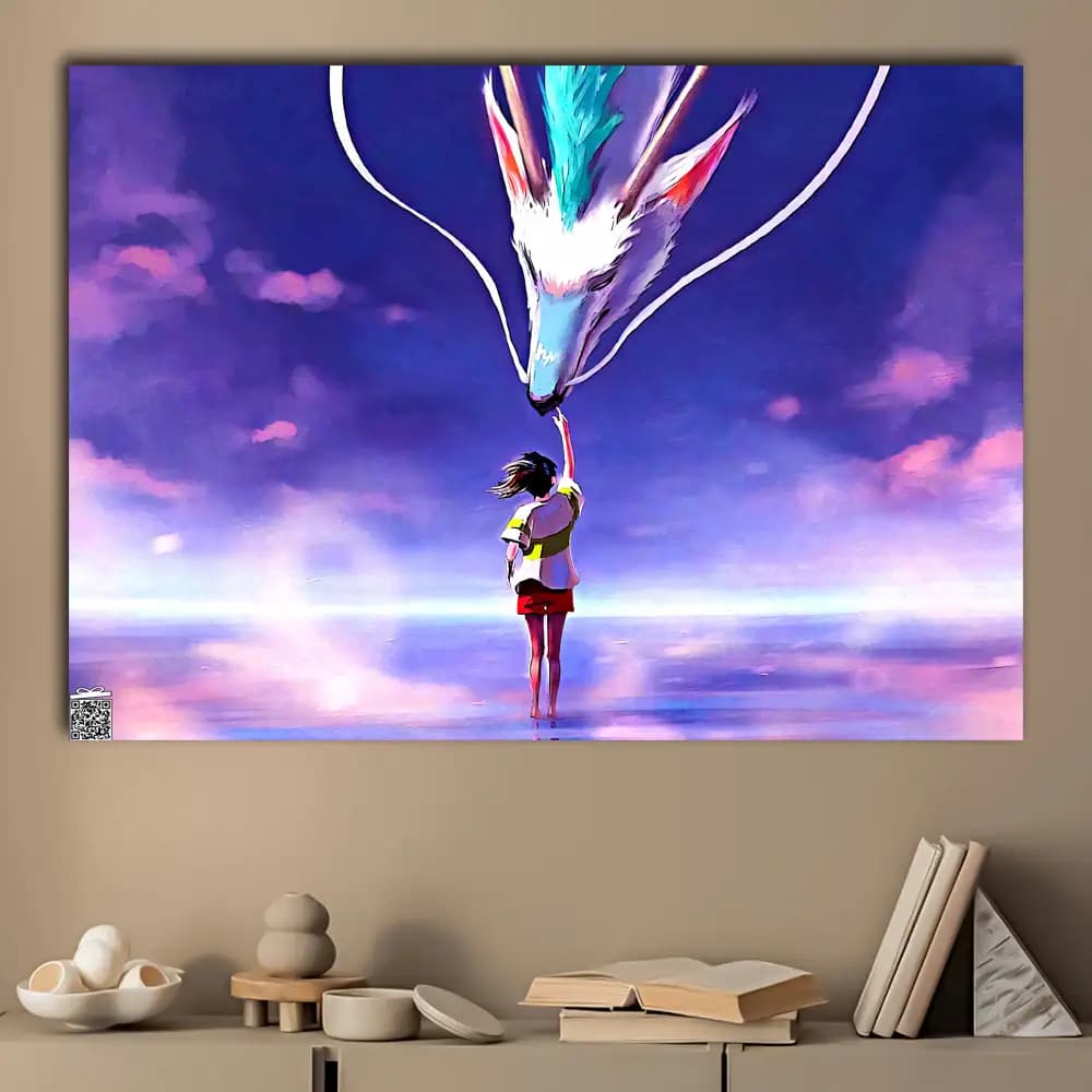 متال پوستر انیمه Spirited Away کد A163 — تصویر ۳