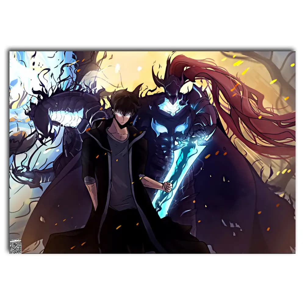 متال پوستر انیمه Solo Leveling کد A160 — تصویر ۲