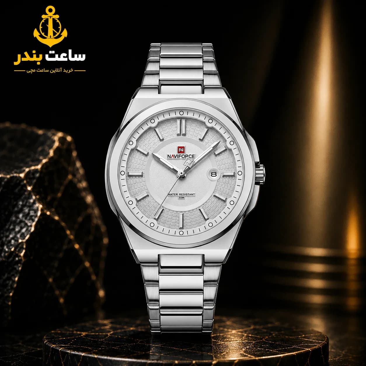 ساعت مچی مردانه نیوی فورس NAVIFORCE NF9212 SW