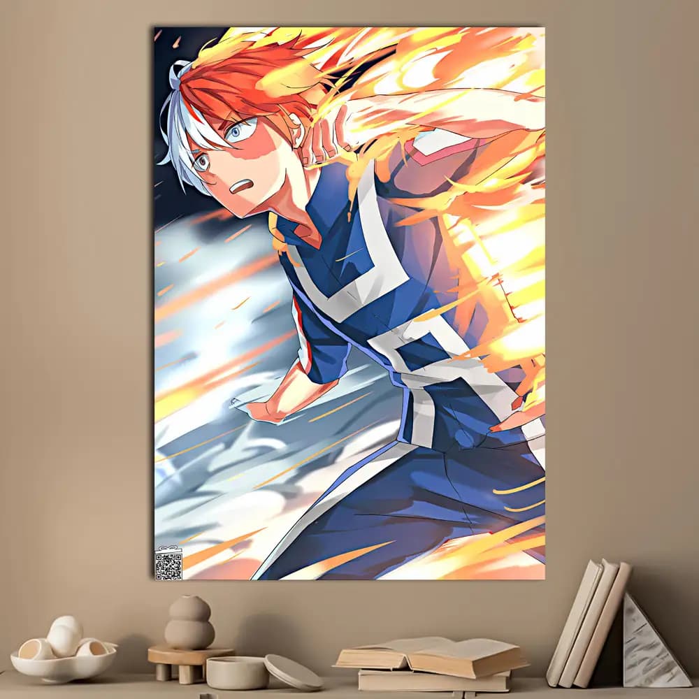 متال پوستر انیمه My Hero Academia کد A115 — تصویر ۴