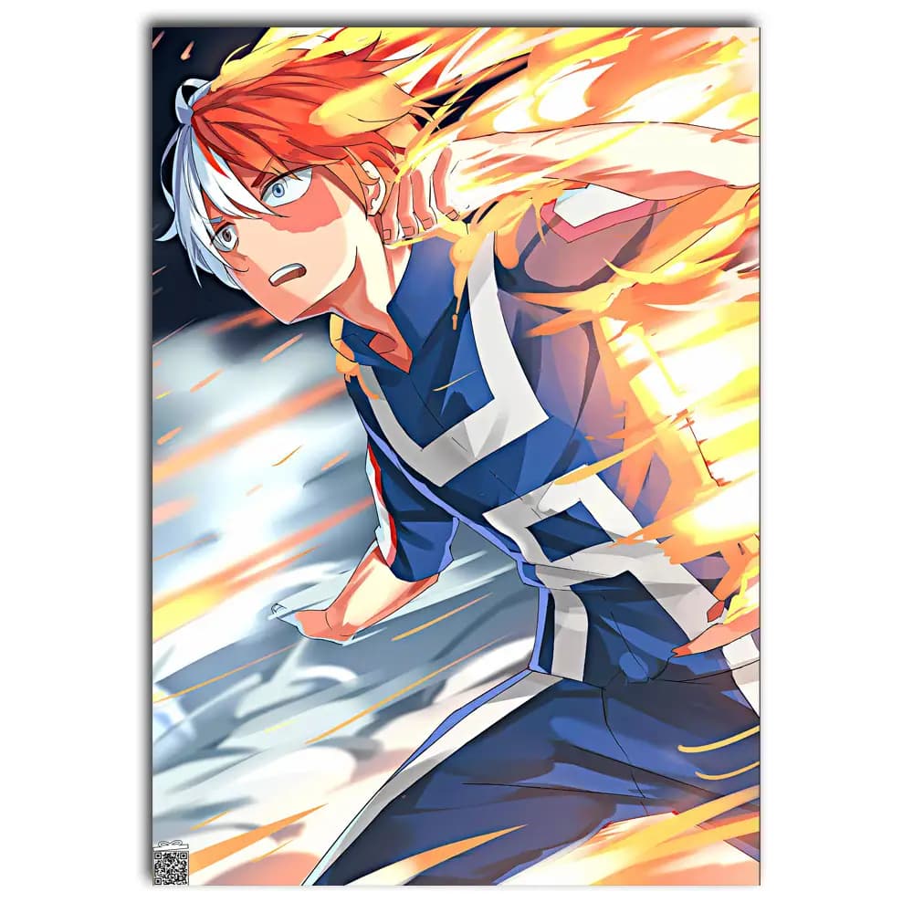 متال پوستر انیمه My Hero Academia کد A115