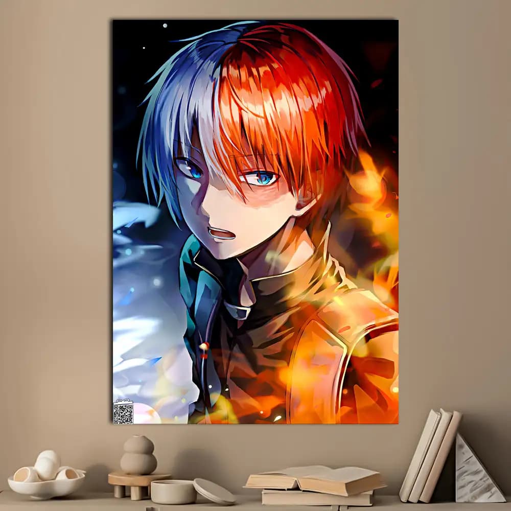 متال پوستر انیمه My Hero Academia کد A114 — تصویر ۳