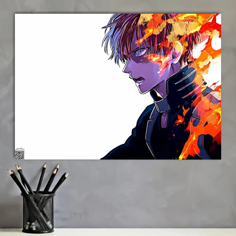 متال پوستر انیمه My Hero Academia کد A110 — تصویر ۴