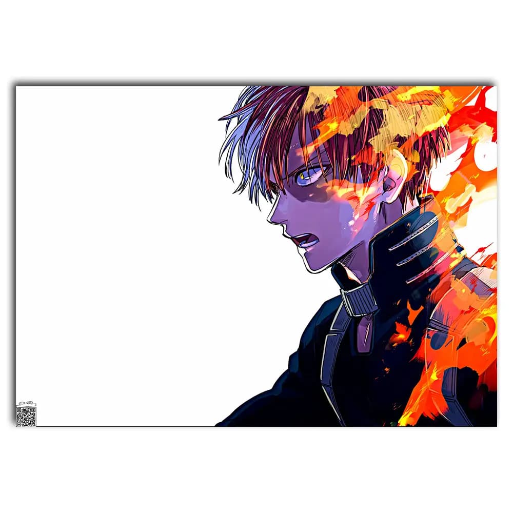 متال پوستر انیمه My Hero Academia کد A110