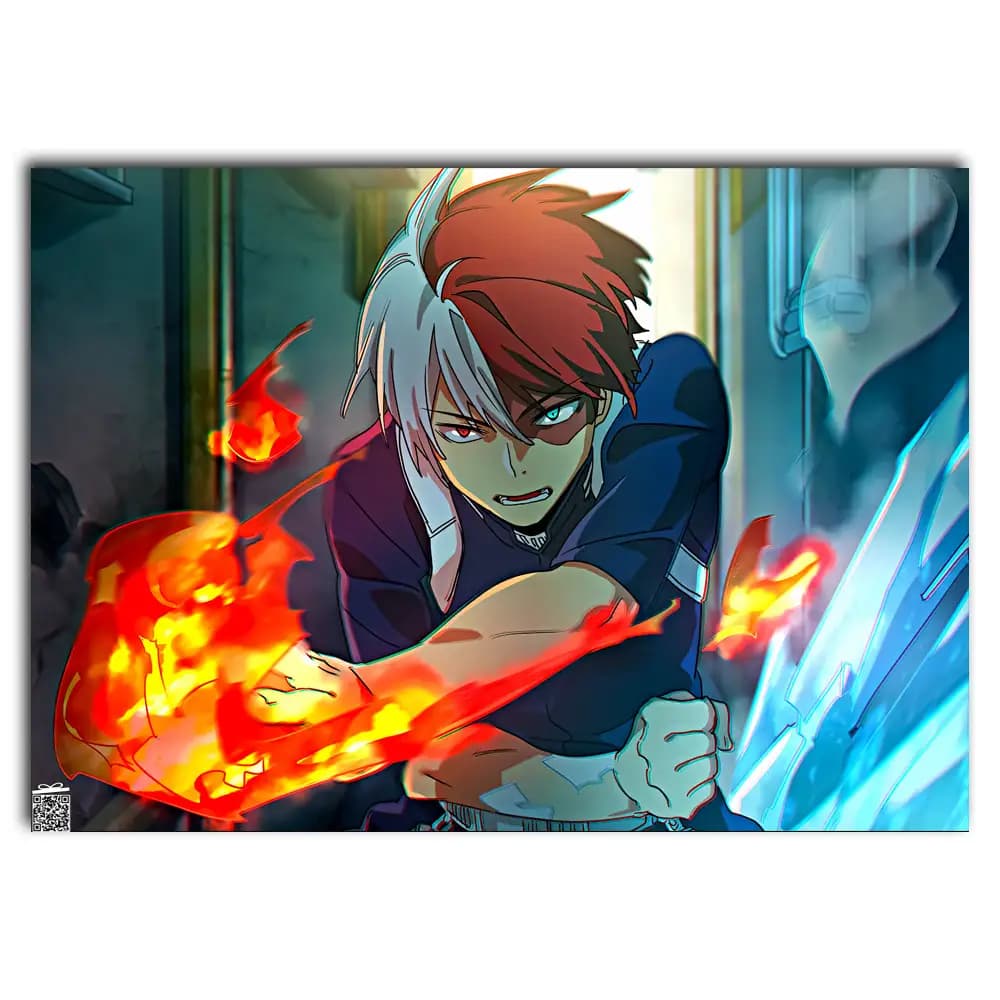 متال پوستر انیمه My Hero Academia کد A109