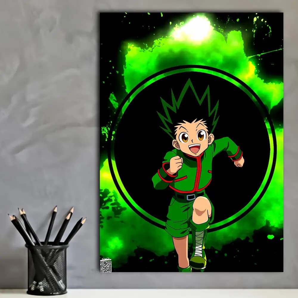 متال پوستر انیمه Hunter X Hunter کد A086 — تصویر ۴