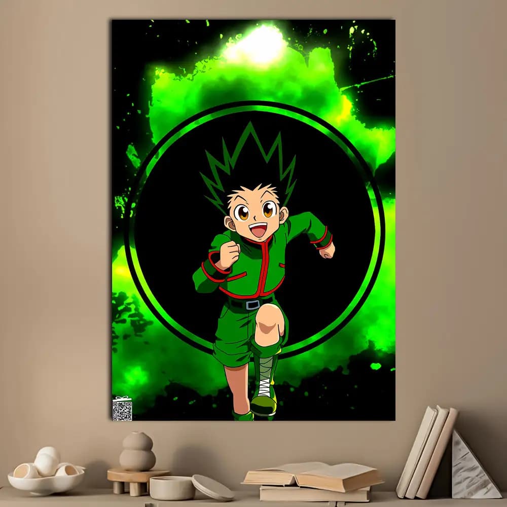 متال پوستر انیمه Hunter X Hunter کد A086 — تصویر ۳