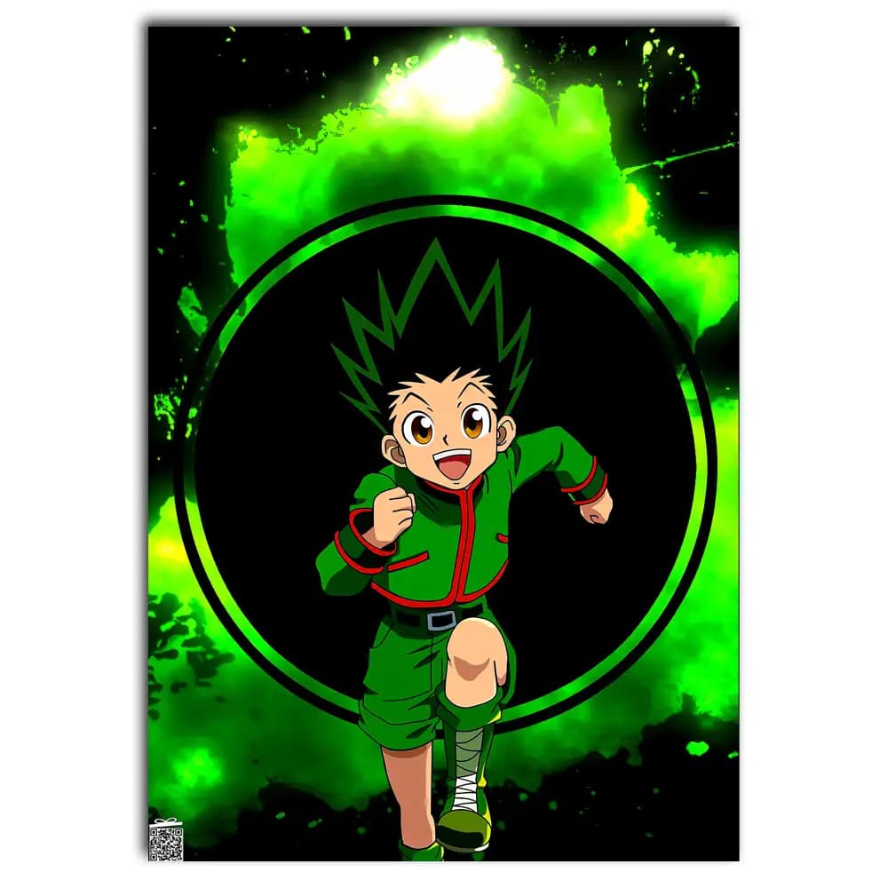 متال پوستر انیمه Hunter X Hunter کد A086 — تصویر ۲