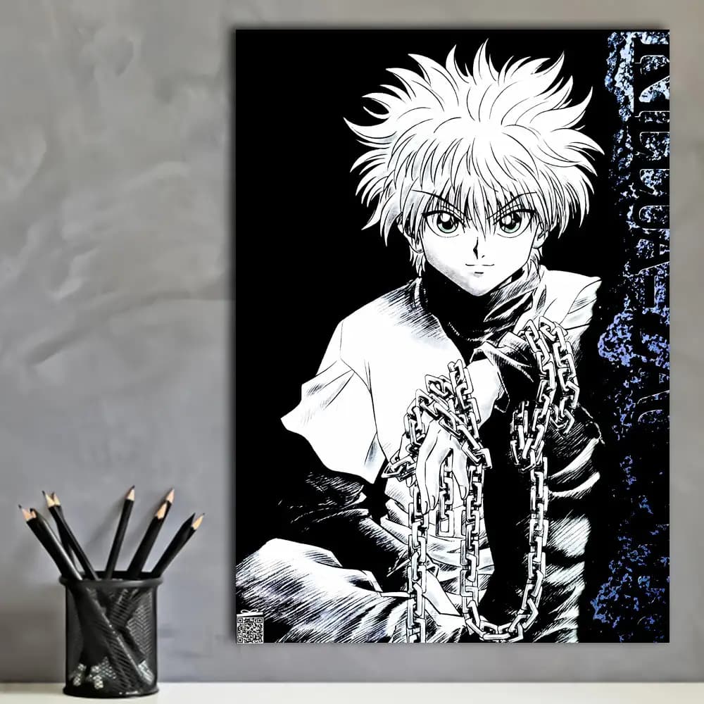 متال پوستر انیمه Hunter X Hunter کد A085 — تصویر ۴