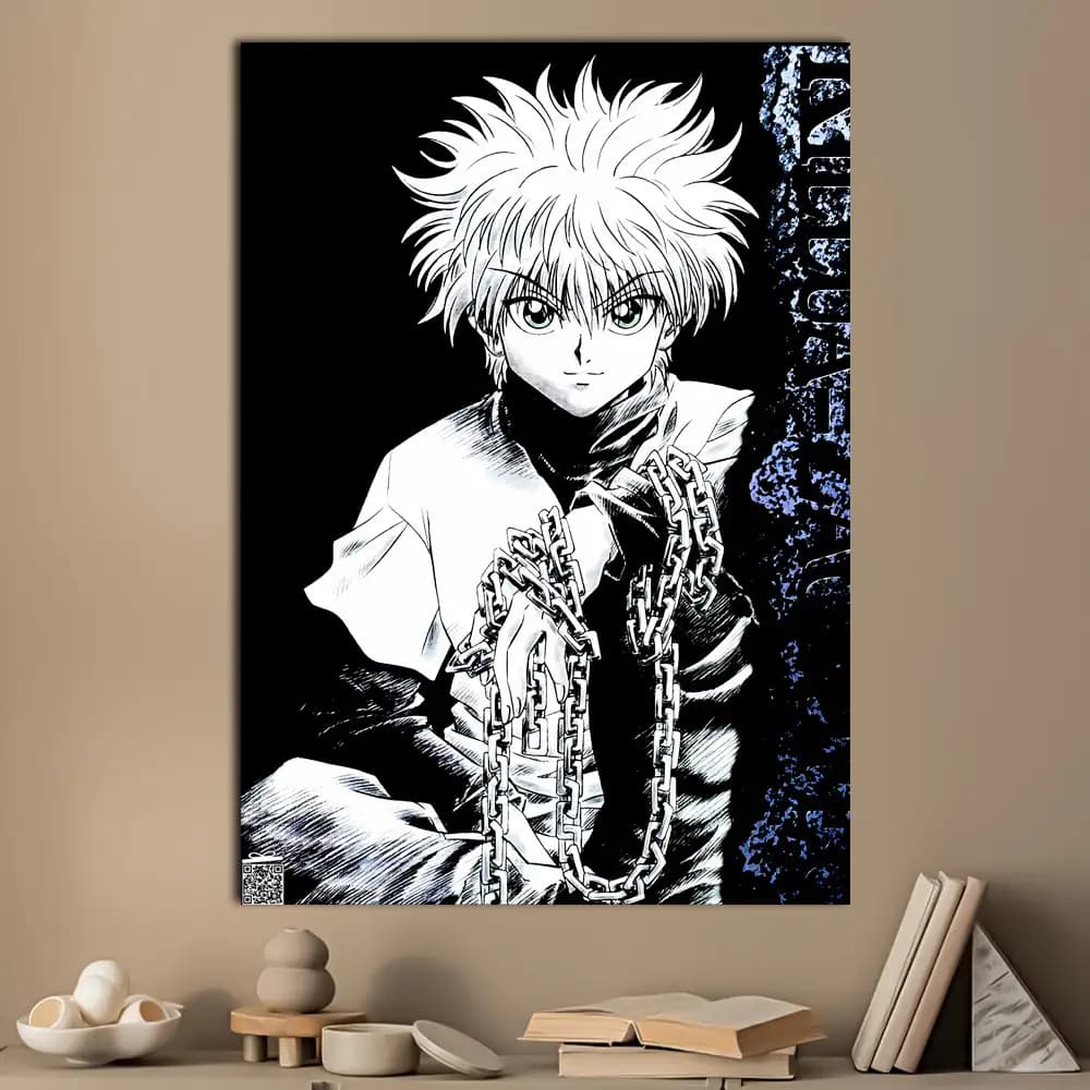 متال پوستر انیمه Hunter X Hunter کد A085 — تصویر ۳