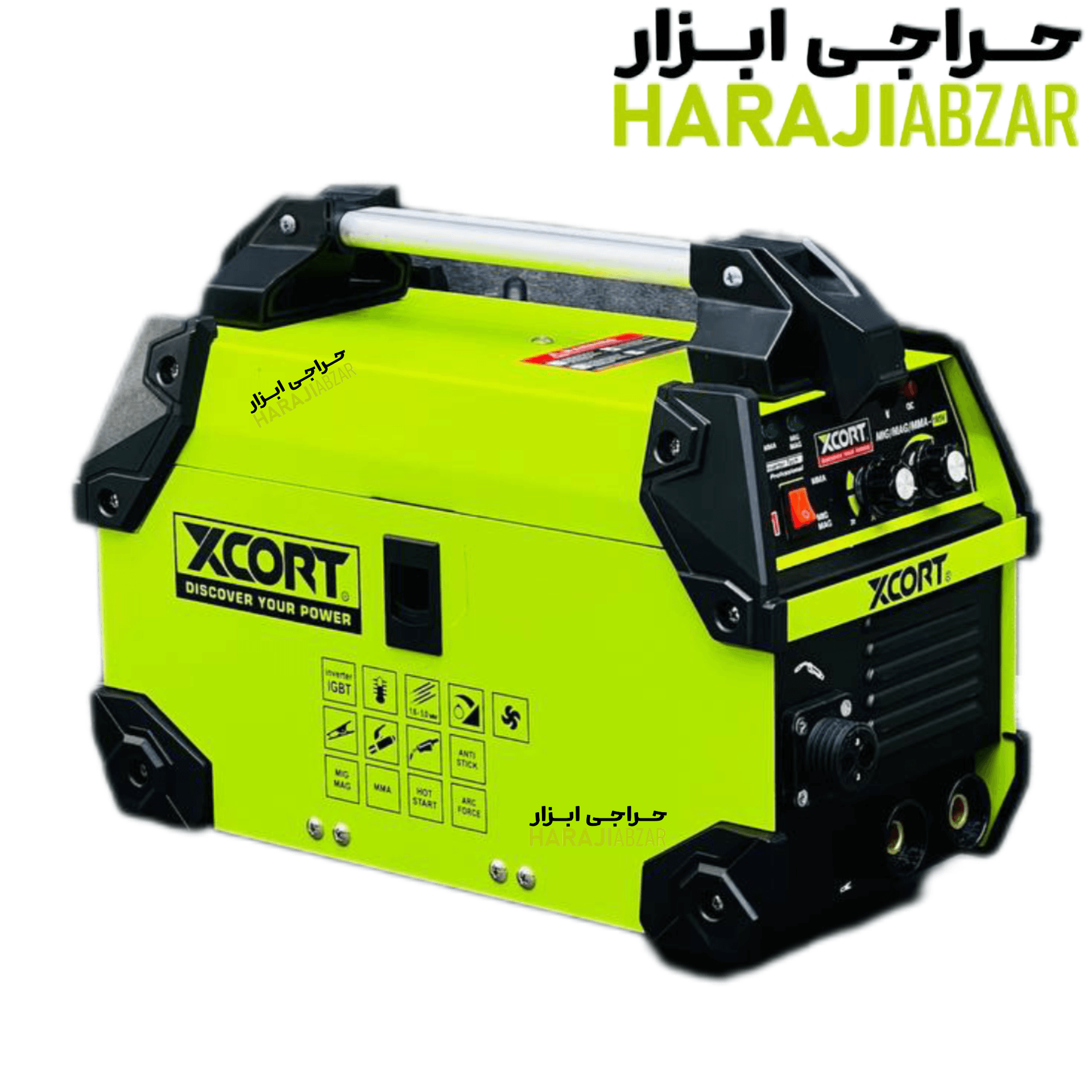 دستگاه جوش دوکاره ایکسکورت مدل MIG/MAG/MMA-195 قابلیت با گاز و بدون گاز
