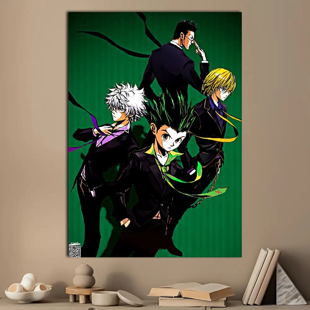 متال پوستر انیمه Hunter X Hunter کد A083 — تصویر ۳