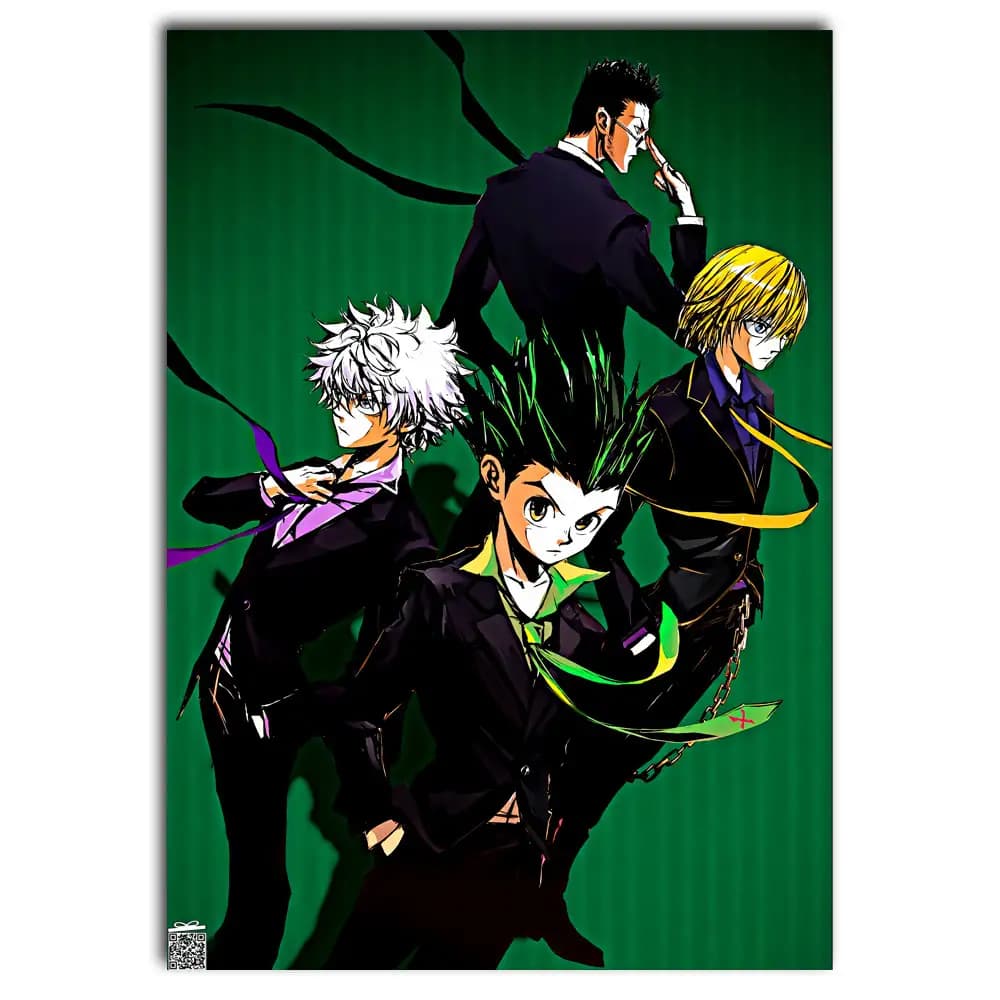 متال پوستر انیمه Hunter X Hunter کد A083
