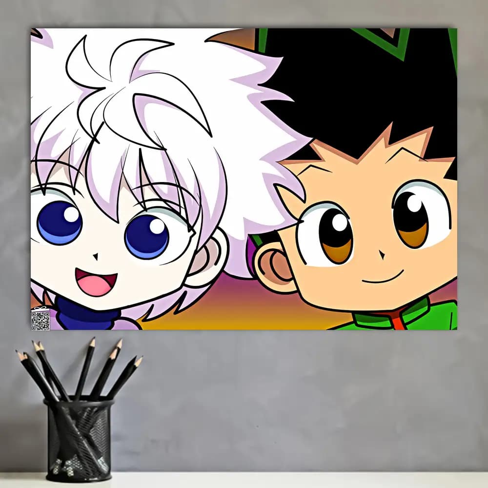 متال پوستر انیمه Hunter X Hunter کد A082 — تصویر ۴