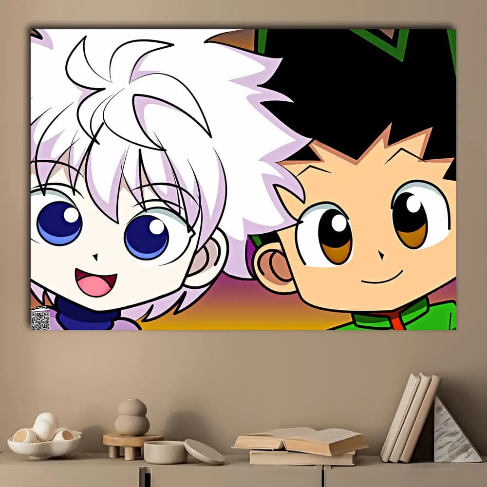 متال پوستر انیمه Hunter X Hunter کد A082 — تصویر ۳