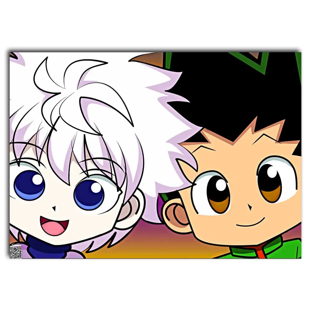 متال پوستر انیمه Hunter X Hunter کد A082 — تصویر ۲