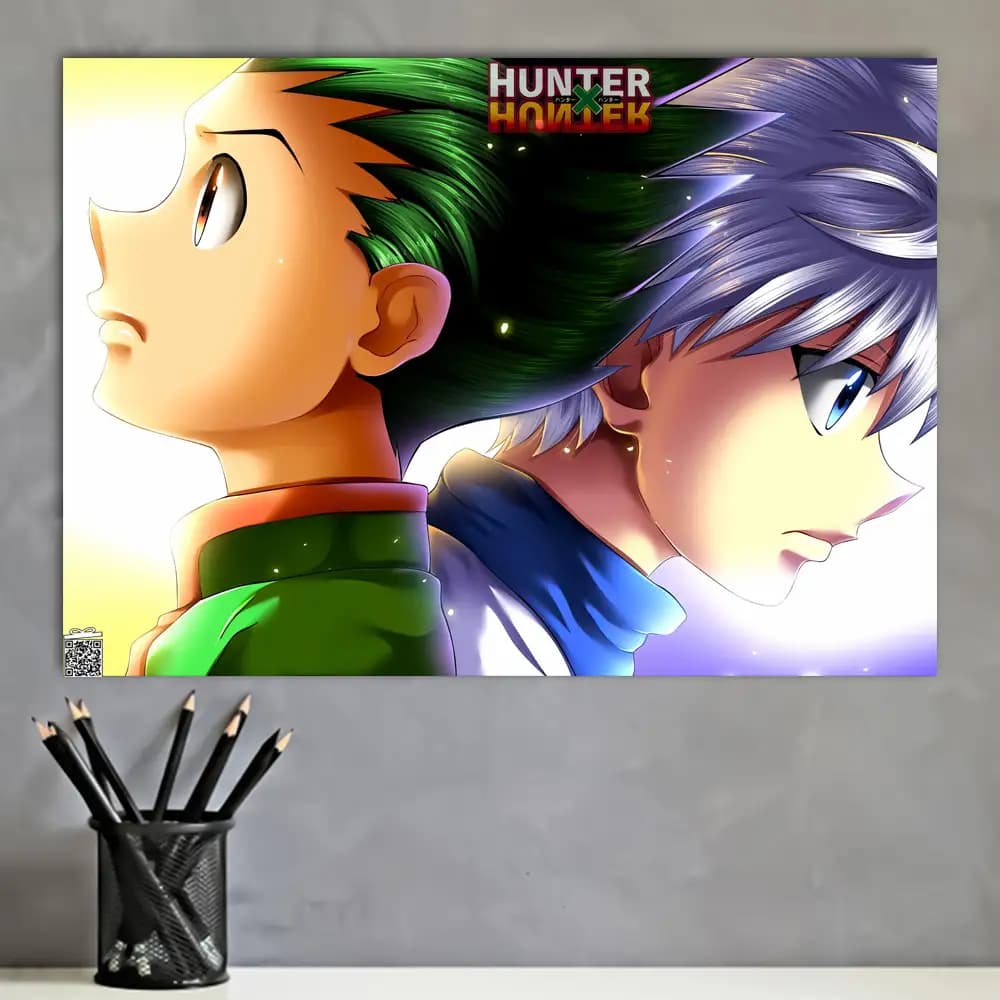 متال پوستر انیمه Hunter X Hunter کد A080 — تصویر ۴