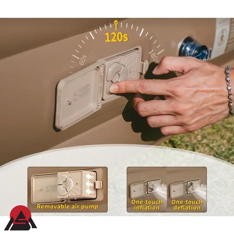تشک بادی تک نفره نیچرهایک مدل CNK2550WS013 — تصویر ۴