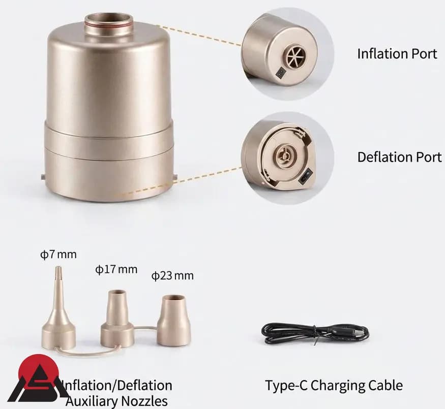 تشک بادی 1 نفره نیچرهایک مدل CNH23DZ10001 — تصویر ۴