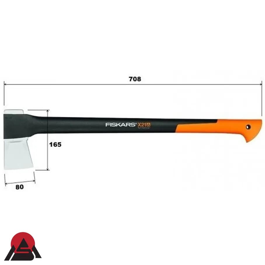 تبر فیسکارس مدل Fiskars X21 Splitting Axe | تبر X21 فیسکارس — تصویر ۶